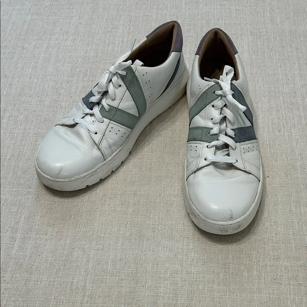 Vionic Sneakers Women’s 10 White Simasa Leather Low Top Tennis Pickle Ball